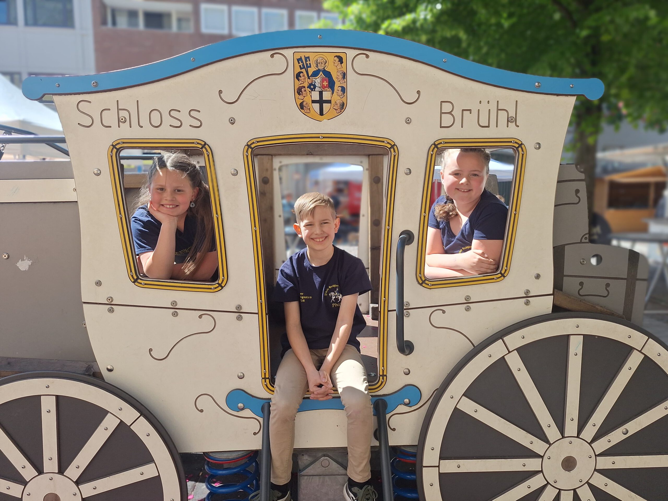 Das Brühler Kinderdreigestirn